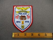 Christiana Pennsylvania PA Police Patch W0 picture