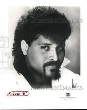 1989 Press Photo Singer Stevie 