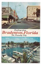 Post Card Greetings from Bradenton Florida The Friendly City picture