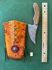 Hand Made Damasco Knife And Sheath picture