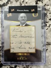 JAMES NAISMITH Handwritten 2023 PIECES OF THE PAST FOUNDERS EDITION RELIC CARD picture