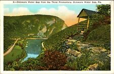PA-Pennsylvania, Delaware Water Gap, Hills, Vintage Postcard picture
