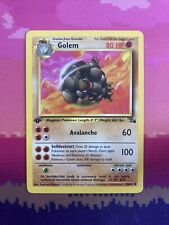Pokemon Card Golem Fossil 1st Edition Uncommon 36/62 Near Mint Condition picture