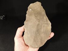HUGE One Million Year Old Early Stone Age ACHEULEAN HandAxe Mali 1141gr picture