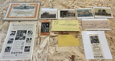 Henry Disston Paperwork Lot, Advertisements, Receipt, Envelope, Tacony PA picture