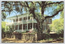 Beaufort South Carolina~Edward Means House~Pickney Street~Continental Postcard picture