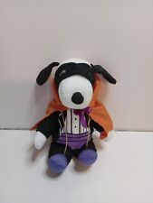 Vtg 6 Inch Plush Snoopy Peanuts Vampire Collectible Whitmans Halloween Costume picture