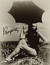8X10 PUBLICITY PHOTO VAMPIRA Vintage Pin-Up Celebrities MAILA NURMI picture