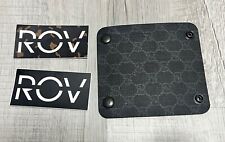 ROV Gear “The Hilt” Gucci GG Coated Canvas Black Italian Leather Designer Handle picture