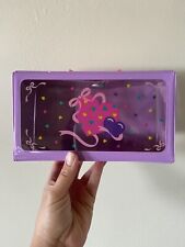 NEW 80s/90s VTG Ninety Nine Lavender Hearts Bows Trinket Box Sanrio LOOK ALIKE picture