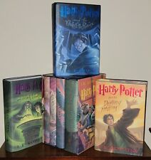 HARRY POTTER COMPLETE SET FIRST EDITION BOX 1 TO 4 plus 5, 6, 7 J.K. ROWLING. picture