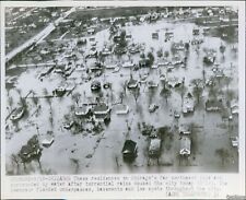 1948 Chicago Northwest Side Flood Storm Flooded Torrential Rains Wirephoto 7X9 picture