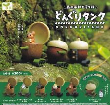 Donguri Tank Acorn Squirrel All 6 Types set Gacha Capsule Toys Miniature Figure picture