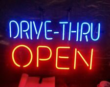 Drive-Thru Open Neon Light Sign 20