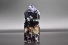 Large Hand Polished Purple Green Fluorite Point (1.8 lbs) picture