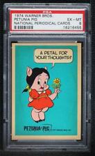 1974 Wonder Bread DC Heroes/Warner Bros Cartoons Petunia Pig PSA 6 0ts2 picture