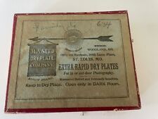 1880’s Antique M.A. Seed Glass Plated Negatives, 16 Plates, See Description picture