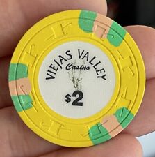 Viejas Valley Alpine CA $2 Casino Chip Paulson H&C picture