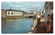 Wolfeboro NH Postcard New Hampshire Fishing picture