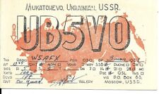 QSL  1961 Ukraine   radio card picture