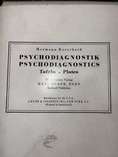 Original Hermann Rorschach Physcodiagnostic 10Plates Cards Great for Display Art picture