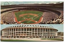 MO ~ Busch Stadium ST LOUIS Missouri c1950's Cardinal's Baseball Postcard picture