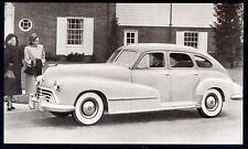 Postcard, 1948 Oldsmobile 76 or 78 4-door Sedan, by Dealer Supply Co Detroit picture