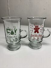 Lot Of 2 Marshall Field’s & Christmas Tall Mugs 1984 & 1985 picture
