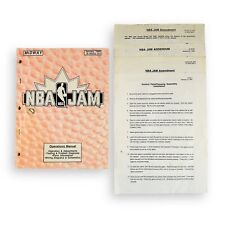 Midway NBA Jam Operations Manual Complete Coin-Op Arcade VTG 1993 picture