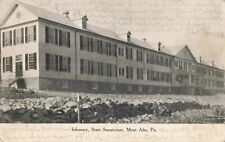 Infirmary State Sanatarium Mont Alto Pennsylvania Morbid Message c1910 Postcard picture