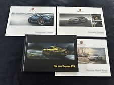 2016 Porsche Cayman GT4 Hardcover Brochure 981 GT-4 Sales Catalog Teq& Exclusive picture
