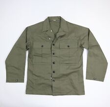 Military HBT 13 Star Button Shirt Jacket US Army WWII 40s Style Herringbone M picture