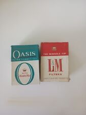 2 vintage Continental lighters Oasis L&M  NIB never used need flint picture