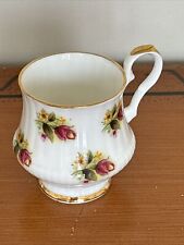Set 2 Vintage Royal Imperial England Fine Bone China Tea Cups Gold Trim Roses picture