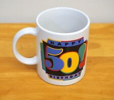“Happy 50th Birthday” Mug, Amscan, 10 oz. Capacity picture