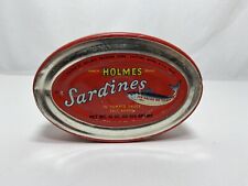 Old Vintage SARDINES HOLMES FISH GRAPHIC EASTPORT MAINE 1940s? picture
