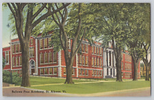 Postcard Bellows Free Academy, St Albans, Vermont picture