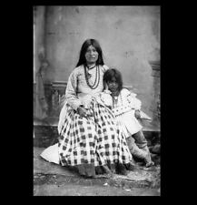 Geronimo Wife PHOTO with Son Apache Native American Indian Chief Family Portrait picture