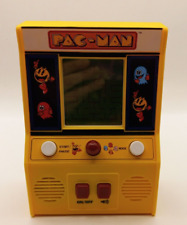 Pac Man Game Bandai Namco Mini Stand up Arcade Handheld Electronic Yellow picture
