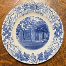 Wedgwood Bowdoin College 1931 - Massachusetts Hall - 10 Inch Dinner Plate picture