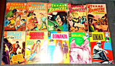 SILVER AGE WESTERN comic book (LOT OF 11) BONANZA, TEXAS RANGERS + (D-129) picture