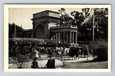 San Francisco CA-California, Golden Gate Park, Band Stand Vintage Postcard picture