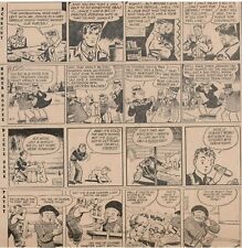 2/7/45 Scorchy/Dickie Dare/Homer Hoopee/Patsy Daily Newspaper Comic Strips  picture