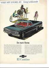 Original 1967 Chevrolet El Camino vintage print ad:  