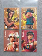 4x RARE Cards Fortnite 2019 CRYSTAL SHARD S1 Luxe Fishstick Bullseye Nog Ops picture