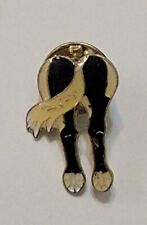 Vtg Funny Jackass Pin the Tail on the Donkey Enamel Lapel Pin picture