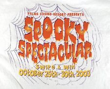 Vintage Palms Casino Halloween Spooky Spectacular Las Vegas T-Shirt Size XL picture