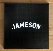 JAMESON IRISH WHISKEY *BRAND NEW* RUBBER BAR WAIT STATION SPILL MAT LARGE SQUARE picture