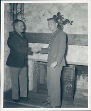 1943 General AD Ogden Ben Military Men Vintage Original Newspaper Press Photo picture