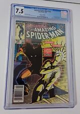 Amazing Spider-Man #256 NEWSSTAND CGC 7.5 White Pages  1984 KEY 1st App PUMA picture